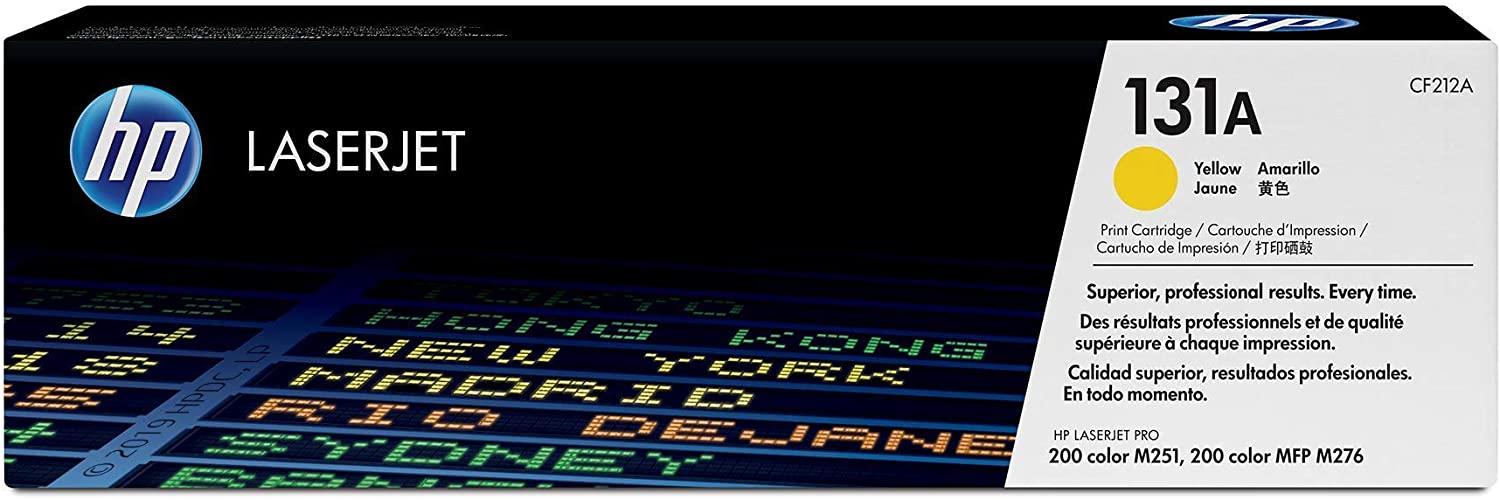 HP 131A Toner Jaune Authentique (CF212A) HP 131A Toner Jaune Authentique (CF212A)